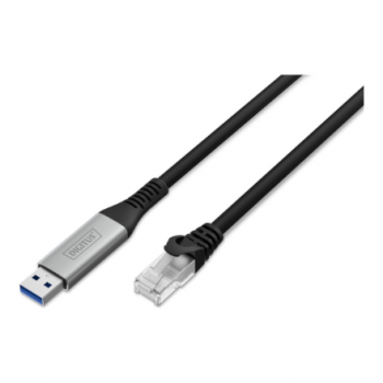 DIGITUS USB-A - RJ45 Ethernet cable, 1Gbit/s, 3m | Digitus