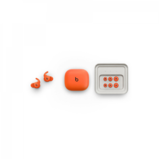 Beats Powerbeats Fit - Wireless Noise-Cancelling Workout Earbuds with Ultimate Secure Fit - Spark Orange | Beats