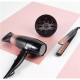 Remington Hair Dryer | D5305 Rose Shimmer | 2200 W | Number of temperature settings 3 | Ionic function | Diffuser nozzle | Black/Rose
