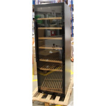 SALE OUT. Caso WineExclusive 180 Smart Wine Cooler, Free standing, Height 190 cm, Up to 180 bottles, Compressor technology, Black | SALE OUT. | Caso Smart Wine Cooler | WineExclusive 180 | Energy efficiency class G | Showcase | Free standing | Bottles cap
