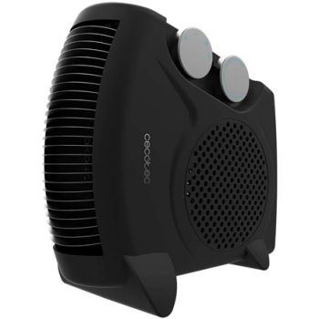 Cecotec ReadyWarm 2000 Max Dual Black | Fan heater | 2000 W | Number of power levels 3 | Suitable for rooms up to 20 m² | Black