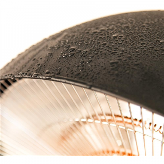 Cecotec ReadyWarm 21000 Carbon Focus | Infrared Heater | 2100 W | Number of power levels 3 | Suitable for rooms up to 20 m² | Black | IP24