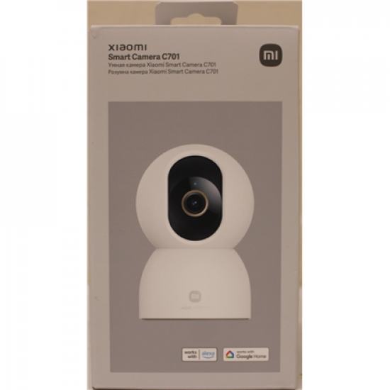 SALE OUT. Xiaomi Smart Camera C701 EU | Xiaomi Smart Camera C701 EU | 24 month(s) | Dome | 8 MP | F/1.6 | H.265 | microSD card (8 GB to 256 GB) | DAMAGED PACKAGING, DEMO