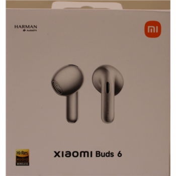 SALE OUT. Xiaomi Buds 6, Titan Gray | SALE OUT. | Xiaomi Buds 6 | Bluetooth | Semi‑in‑ear | Microphone | Titan Gray | Noise canceling | DEMO | Warranty 24 month(s) | Wireless