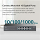 TP-LINK 16-Port Gigabit Switch | LS1016G | Unmanaged | Desktop/Rack-mountable
