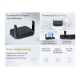 Mercusys AX3000 Travel Router | MR84X-Travel | 802.11a | 574/2402 Mbit/s | 10/100/1000 Mbit/s | Ethernet LAN (RJ-45) ports 1 | Mesh Support No | MU-MiMO No | No mobile broadband | Antenna type External Omni-directional | 1
