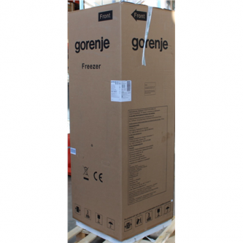 SALE OUT. | Gorenje Freezer | FN617EES5 | Energy efficiency class E | Upright | Free standing | Height 172 cm | Total net capacity 240 L | No Frost system | Display | Stainless Steel | DAMAGED INNER PACKAGING