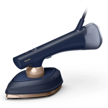 Philips Steam Iron with Soft Board | OneTurn GC215/20 | Steam Iron | 1800 W | Water tank capacity 200+300 ml | Continuous steam 45 g/min | Steam boost performance 90 g/min | Blue