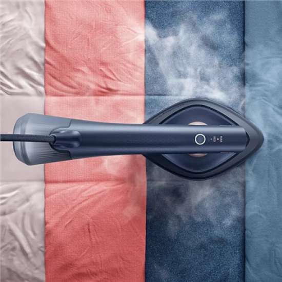 Philips Steam Iron with Soft Board | OneTurn GC215/20 | Steam Iron | 1800 W | Water tank capacity 200+300 ml | Continuous steam 45 g/min | Steam boost performance 90 g/min | Blue