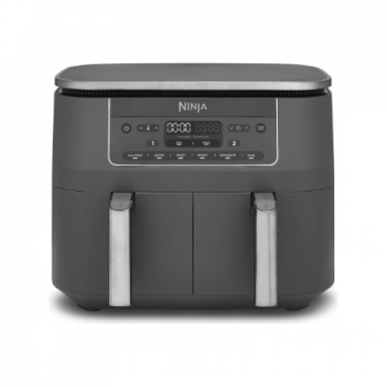 NINJA Double hot air fryer | DZ300EU | Power 2400 W | Capacity 7.6 L | Grey