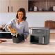 NINJA Double hot air fryer | DZ300EU | Power 2400 W | Capacity 7.6 L | Grey