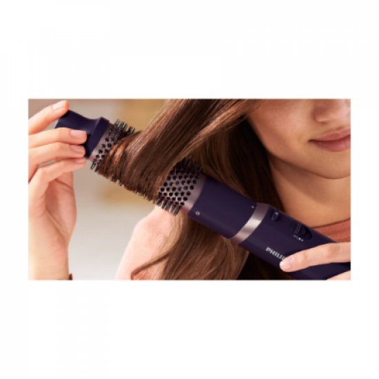 Philips Hot Air Styler | BHA305/00 7000 Series | Ion conditioning | Number of heating levels 3 | 800 W | Purple