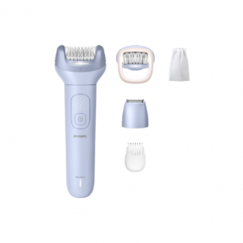 Philips Epilator | BRE711/00 Series 8000 | Operating time (max) 60 min | Number of power levels 2 | Wet & Dry | Blue