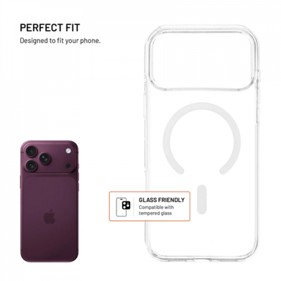 FIXED Story Back Cover for Apple iPhone 18 Pro, black | Fixed
