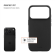 FIXED Story Back Cover for Apple iPhone 18 Pro, black | Fixed