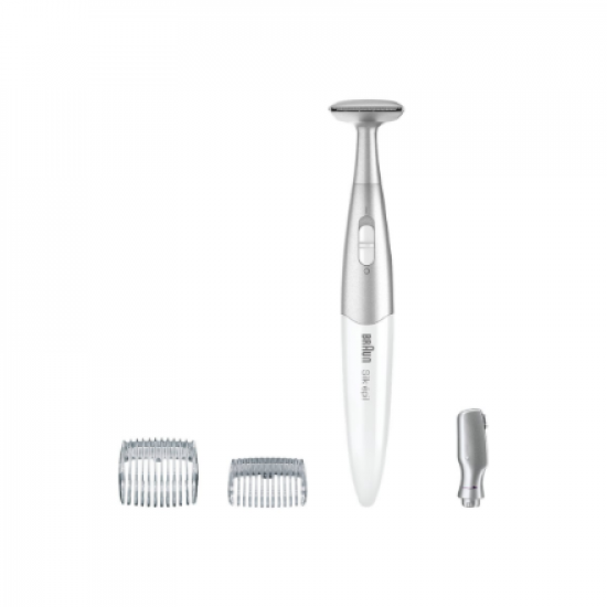Braun Precision hair remover | Silk-épil FG1100 | Cordless | Number of length steps 2 | White