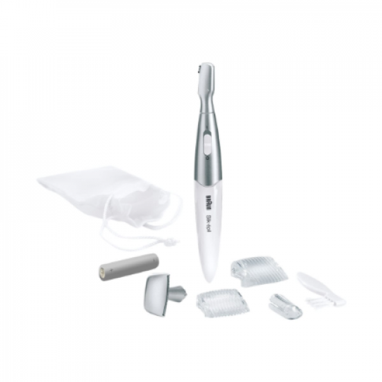 Braun Precision hair remover | Silk-épil FG1100 | Cordless | Number of length steps 2 | White