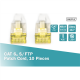 DIGITUS CAT 6A S/FTP patch cable, 10 pieces | Digitus