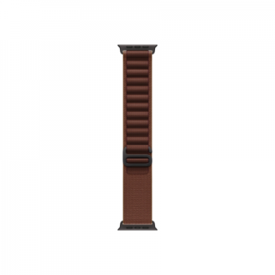 APPLE 49mm Burgundy Alpine Loop - Medium - Black Titanium Finish