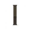 APPLE 49mm Dark Olive Alpine Loop - Small - Black Titanium Finish | Apple