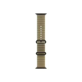 APPLE 49mm Translucent Kelp Ocean Band - Black Titanium Finish | Apple
