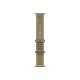 APPLE 49mm Translucent Kelp Ocean Band - Natural Titanium Finish