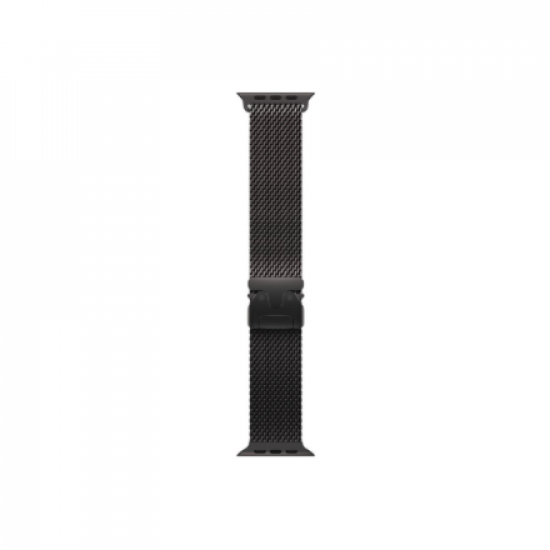 APPLE 49mm Black Titanium Milanese Loop - Medium