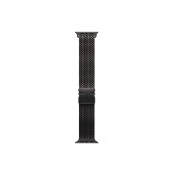 APPLE 49mm Black Titanium Milanese Loop - Small