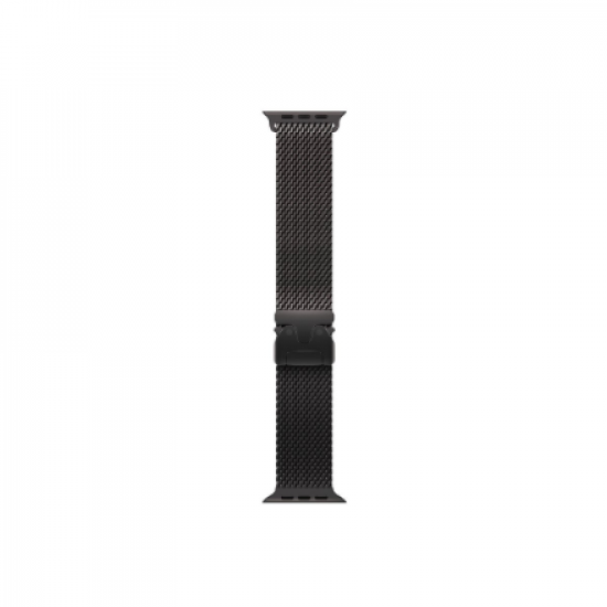 APPLE 49mm Black Titanium Milanese Loop - Small
