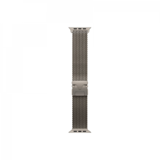 APPLE 49mm Natural Titanium Milanese Loop - Small