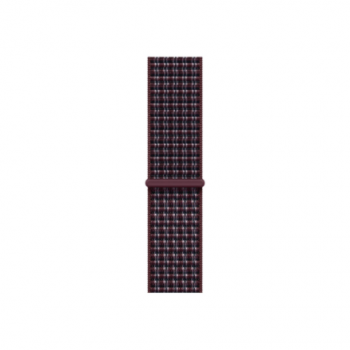 APPLE 46mm Burgundy Plaid Sport Loop | Apple