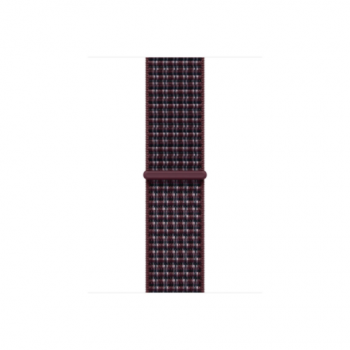 APPLE 42mm Burgundy Plaid Sport Loop | Apple