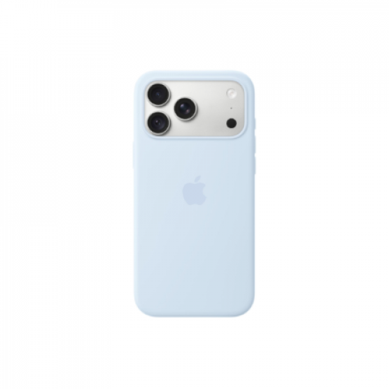 APPLE iPhone 18 Pro Max Silicone Case with MagSafe - Crisp Blue