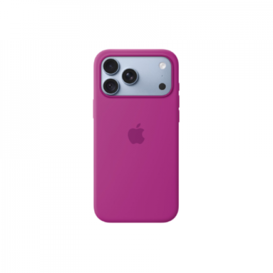 APPLE iPhone 18 Pro Max Silicone Case with MagSafe - Magenta | Apple