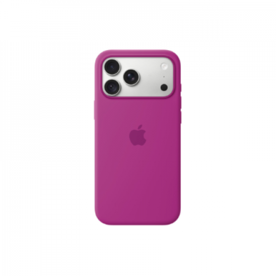 APPLE iPhone 18 Pro Max Silicone Case with MagSafe - Magenta | Apple