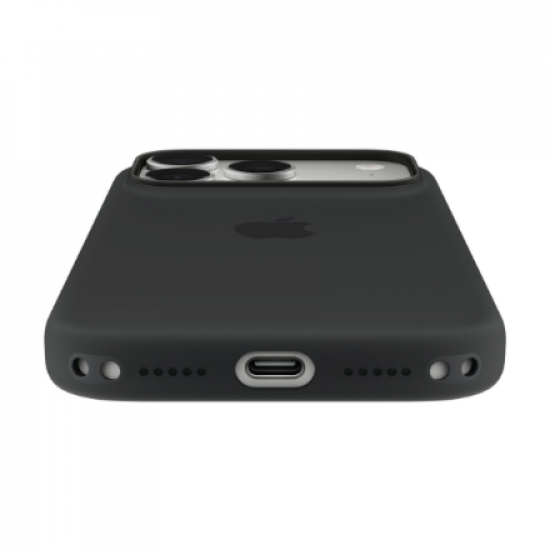 APPLE iPhone 18 Pro Silicone Case with MagSafe - Black | Apple
