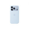 APPLE iPhone 18 Pro Silicone Case with MagSafe - Crisp Blue