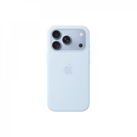 APPLE iPhone 18 Pro Silicone Case with MagSafe - Crisp Blue
