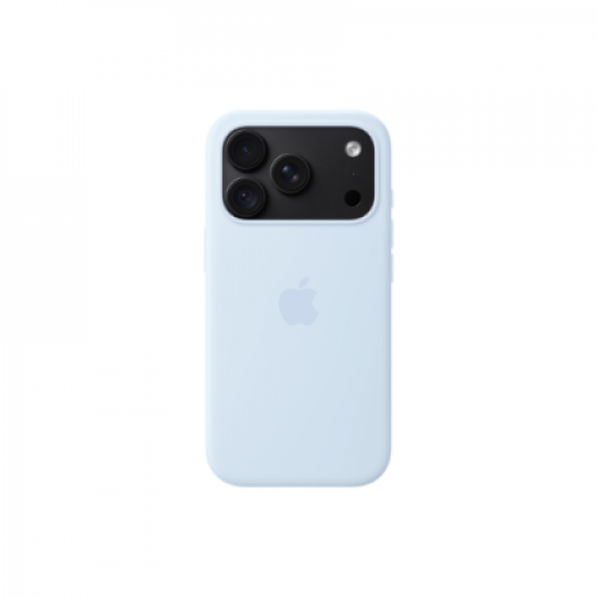 APPLE iPhone 18 Pro Silicone Case with MagSafe - Crisp Blue
