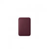 APPLE iPhone FineWoven Wallet with MagSafe - Burgundy