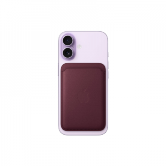 APPLE iPhone FineWoven Wallet with MagSafe - Burgundy