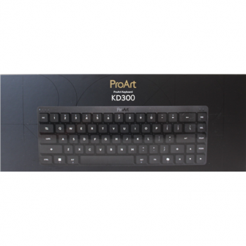 SALE OUT. Asus KD300 KEYBOARD/BK/UI/68/3-MODE | SALE OUT. | Asus ProArt KD300 | Keyboard | Wireless/Wired | US | Bluetooth | Wireless connection | Mechanical Switches | Black | DEMO