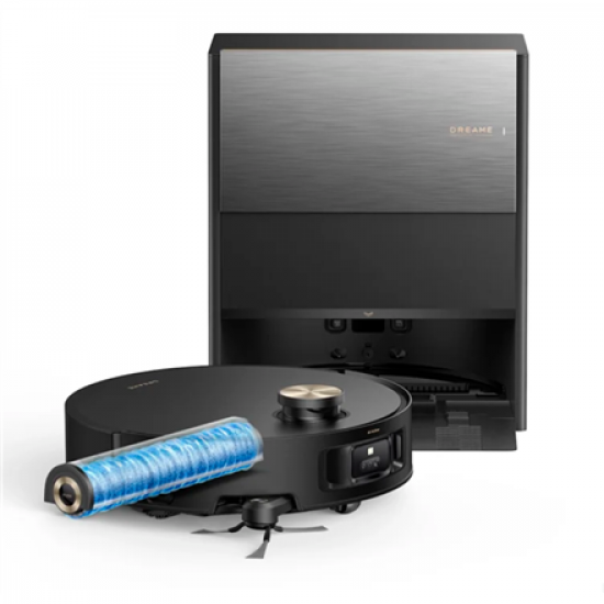 Dreame Robotic Vacuum Cleaner | Aqua10 Roller | Wet&Dry | Operating time (max) 196 min | 6400 mAh | 30000 Pa | Black