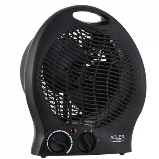 Adler AD 7761 Fan Heater, 2000 W, Black | Adler