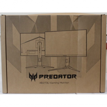 SALE OUT. Acer Predator XB27QX Ergo 69cm 27'' QHD ZeroFrame IPS 210Hz FC 16:9 1ms/0.5ms(GTG, Min.) 400nits 2xHDMI(2.1) DP MM Audio Out Acer | SALE OUT. | Acer | Predator XB27QX Ergo | 27 
