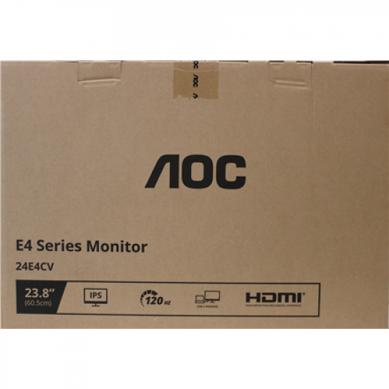 SALE OUT. AOC 24E4CV 23.8“ IPS 1920x1080/300cd/m²/4ms/DisplayPort HDMI Headphone out | SALE OUT. | AOC | 24E4CV | 23.8 