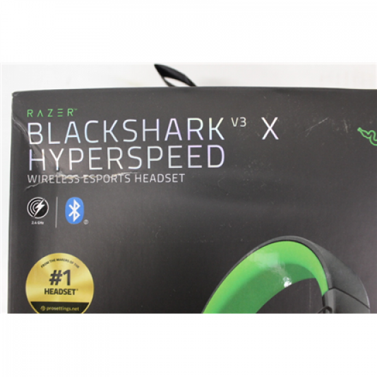 SALE OUT. Razer BlackShark V3 X HyperSpeed for Xbox Gaming Headset, Over-Ear,Wireless,  Black | Razer DAMAGED PACKAGING