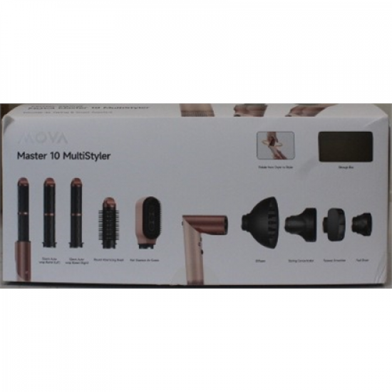 SALE OUT. | MOVA Master 10 | Hair Styling Device | Warranty 36 month(s) | 1600 W | Sakura Pink | DAMAGED PACKAGING, DEMO