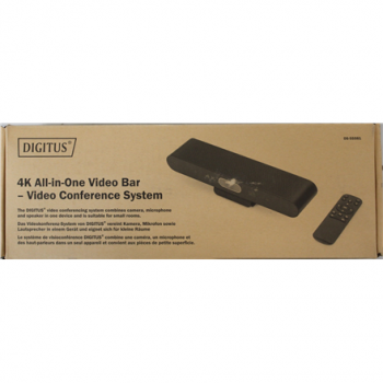 SALE OUT. | Digitus 4K All-in-One Video Bar - Video Conference System | DS-55581 | DEMO | 24 month(s)