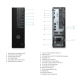 DELL Renewed | Grade C | OptiPlex 3080 SFF | Intel Core I5-10505 | 16GB | UHD Graphics 630 | 256 GB | N | Windows 11 Pro